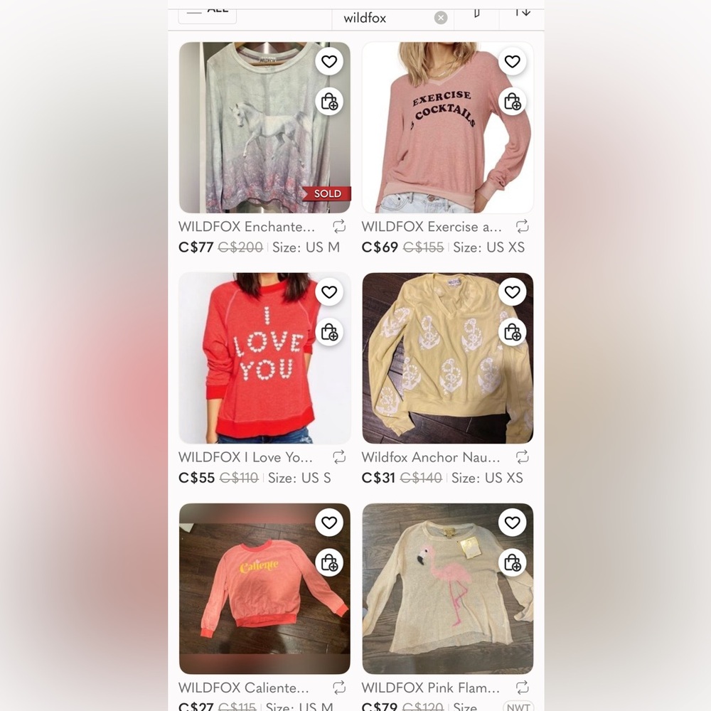 Wildfox collection